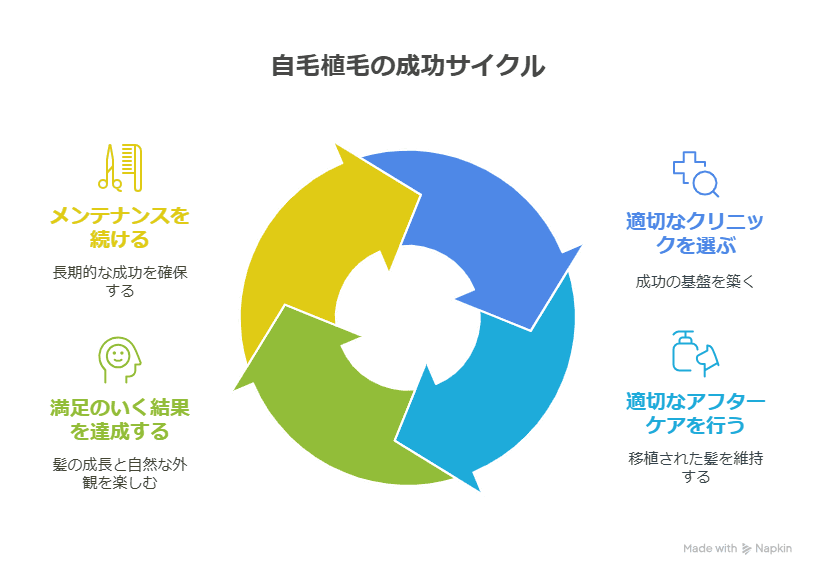 10年後も髪は残る！自毛植毛の持続力と後悔しない選び方