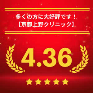 京都上野クリニック京都医院の口コミ＆レーティング