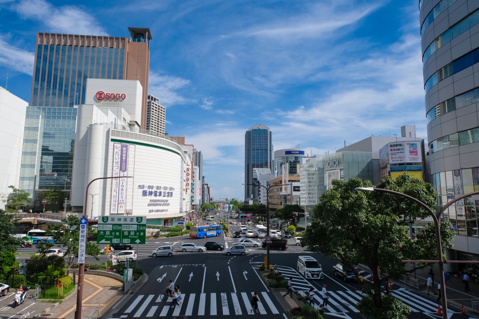 銀座ダイヤモンドシライシ神戸三宮店へのアクセス