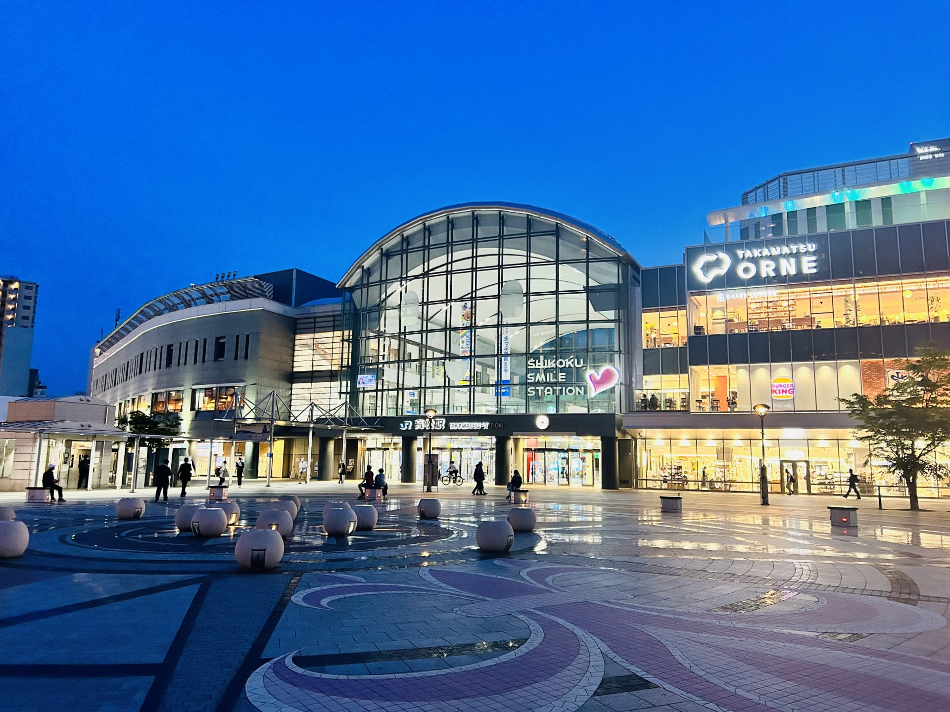 銀座ダイヤモンドシライシ高松本店へのアクセス