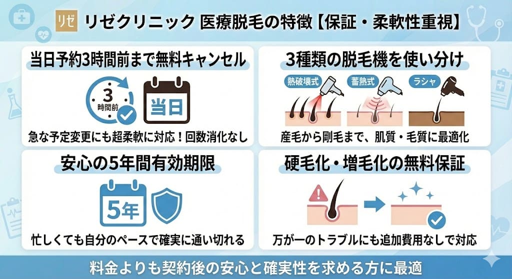 リゼクリニックの特徴